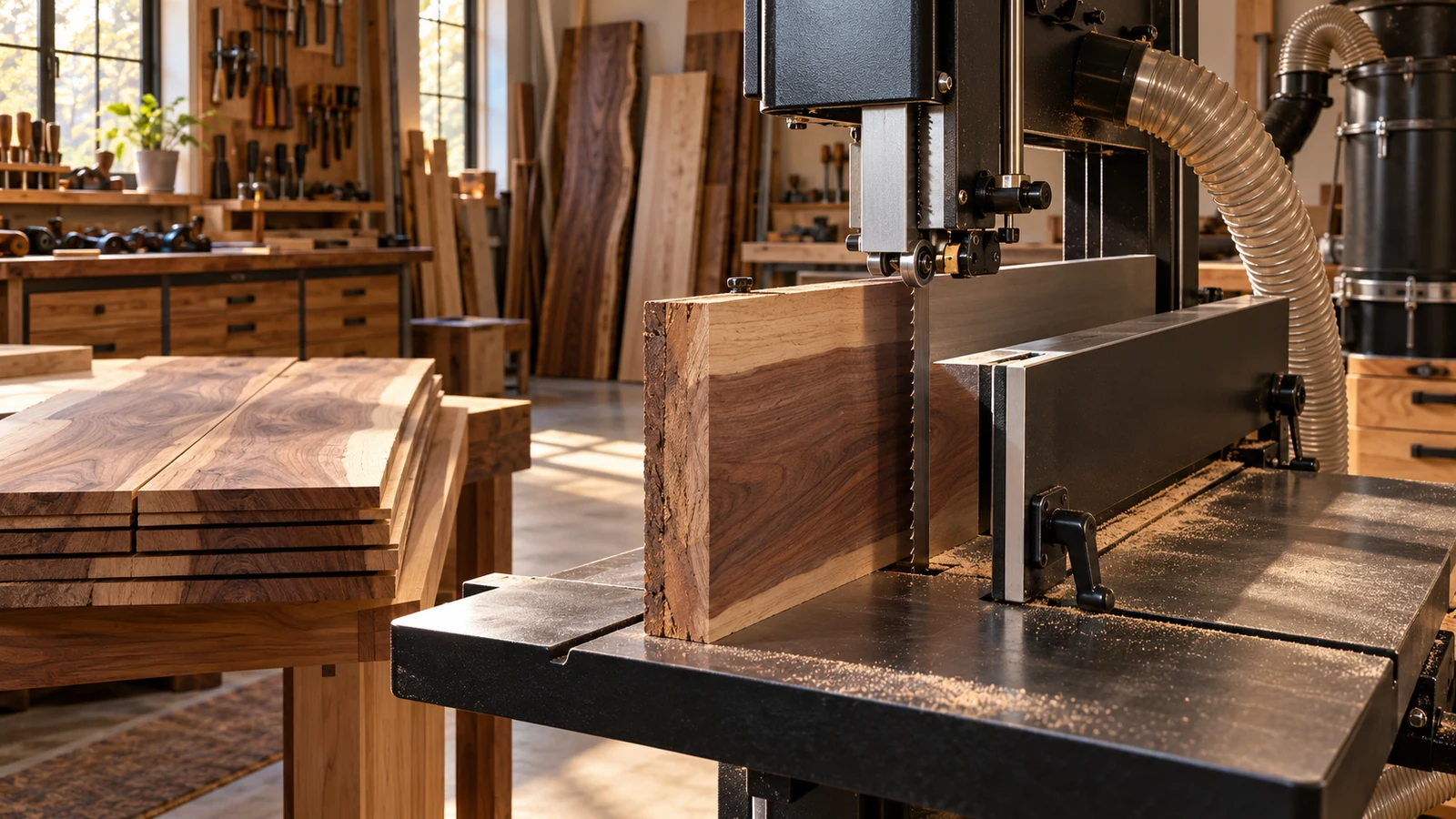 Benchtop vs 14-Inch Bandsaw: Which One Fits a Small Woodshop?