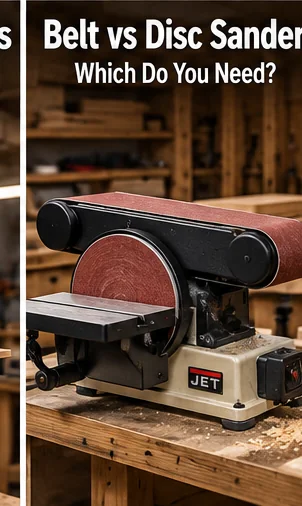 Spindle Sander vs Belt/Disc Sander: Which Removes More Hand Sanding? editorial woodworking guide image
